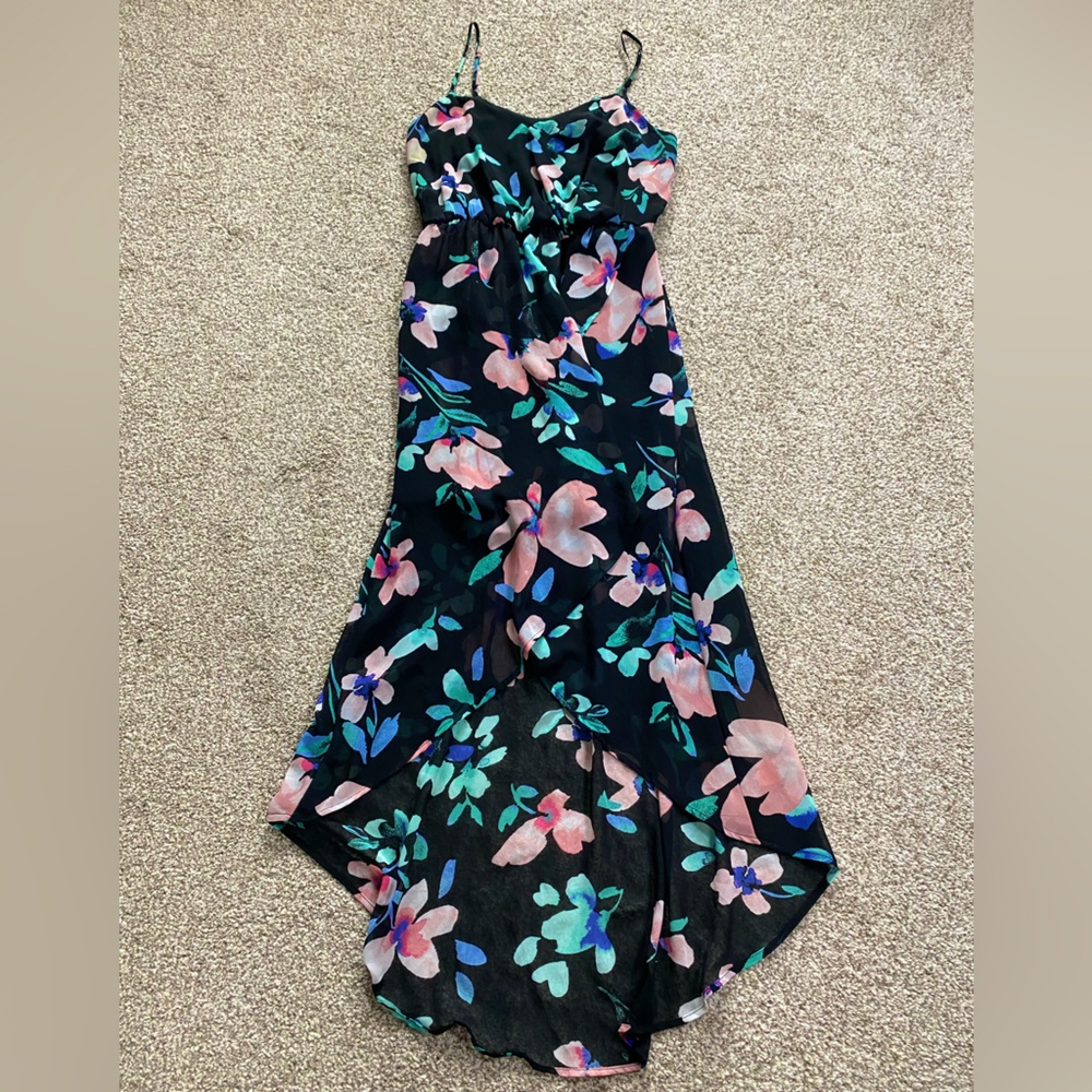 Candies Y2K Floral Maxi Dress, Size Large